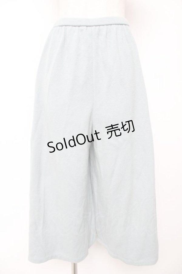 画像1: PINK HOUSE / フレアニットパンツ F サックス Y-25-12-01-108-LO-PA-SZ-ZY (1)