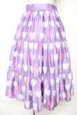 画像1: Angelic Pretty / 【渋谷限定】Dolly Heartティアードスカート  ラベンダー Y-25-12-01-111-AP-SK-SZ-ZY (1)
