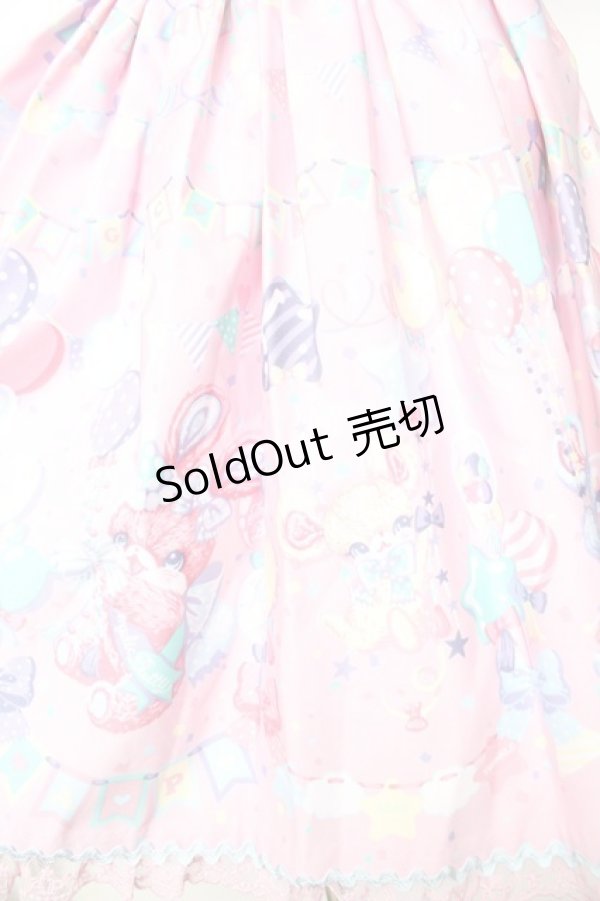 画像5: Angelic Pretty / Happy Garlandスカート  ピンク Y-25-12-01-112-AP-SK-SZ-ZY (5)