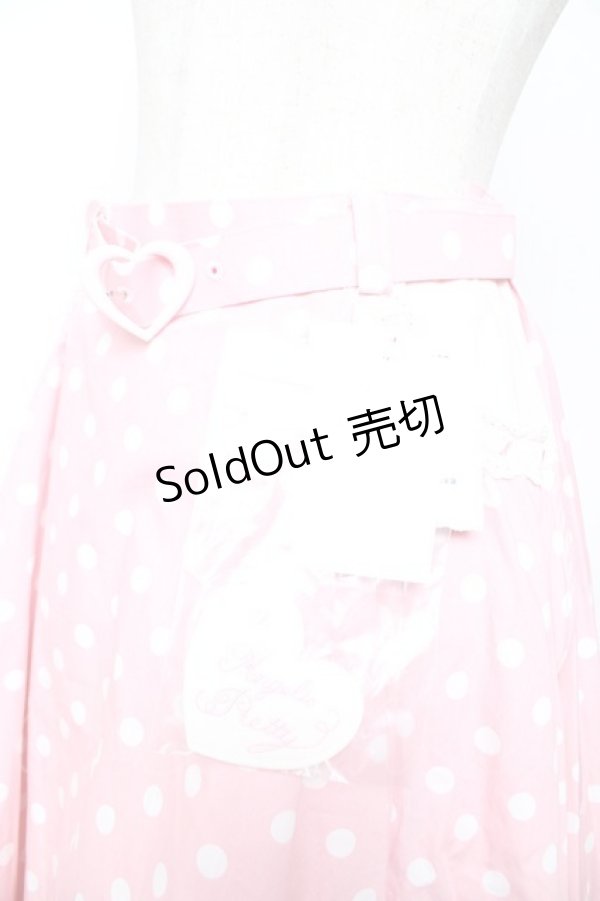 画像3: Angelic Pretty / Milkshakeドットサーキュラースカート  ピンク Y-25-12-01-113-AP-SK-SZ-ZY (3)