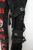 画像4: MAD / ベルトデザイン切替パンツ S 黒 Y-25-12-01-114-PU-PA-SZ-ZY (4)