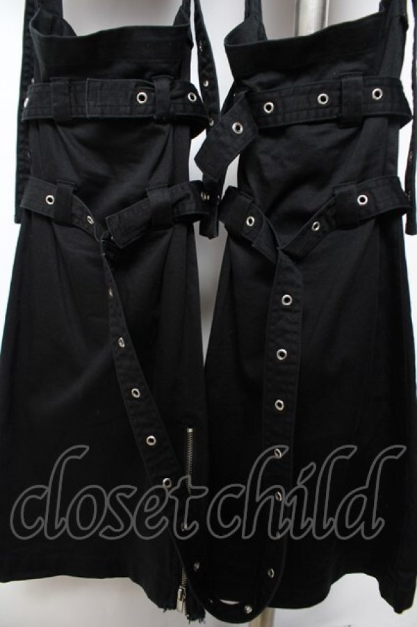 画像4: PUTUMAYO / ボンテージパンツ  黒×シルバー Y-25-12-01-119-PT-PA-SZ-ZY (4)