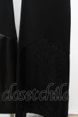 画像3: Ozz On / 裾フロッキーフレアレギパン M 黒 Y-25-12-01-128-OO-PA-SZ-ZY (3)