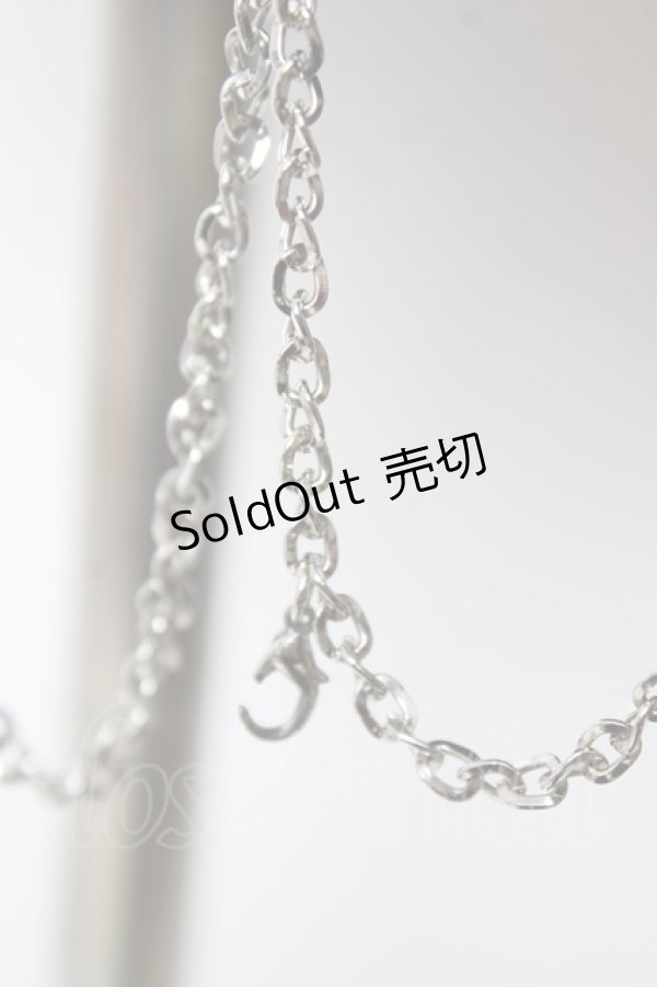 画像3: PUTUMAYO / チェーン付きフリルスカート  黒 Y-25-12-01-131-PT-SK-SZ-ZY (3)