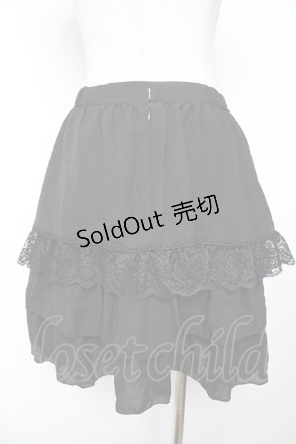 画像2: MIHO MATSUDA / フリルスカート  黒 Y-25-12-01-134-GO-SK-SZ-ZY (2)