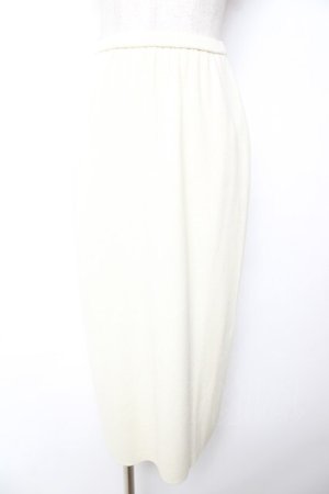 画像: INGEBORG / ウールスカート F アイボリー Y-25-12-01-135-LO-SK-SZ-ZY