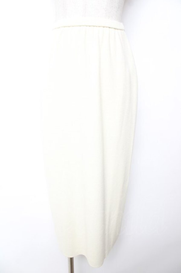 画像1: INGEBORG / ウールスカート F アイボリー Y-25-12-01-135-LO-SK-SZ-ZY (1)