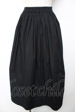 画像: powder / 裾ダイヤデザインスカート F 黒 Y-25-12-01-139-LO-SK-SZ-ZY