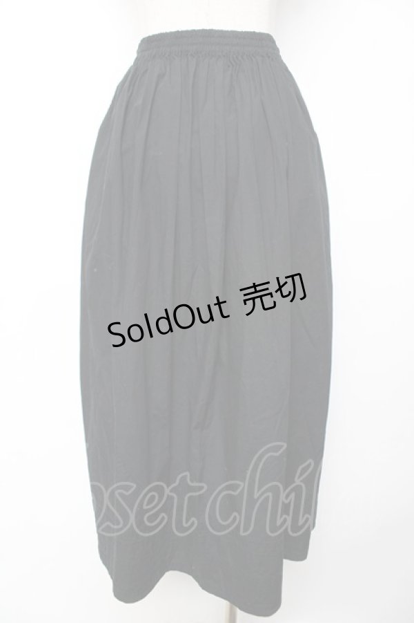 画像2: powder / 裾ダイヤデザインスカート F 黒 Y-25-12-01-139-LO-SK-SZ-ZY (2)