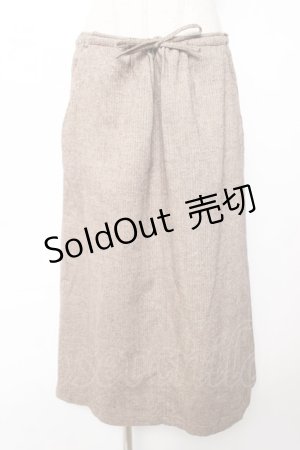 画像: powder / ヘリーボンスカート F ブラウン Y-25-12-01-143-LO-SK-SZ-ZY