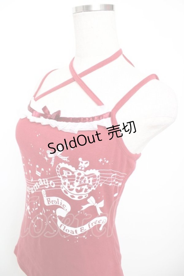 画像3: PUTUMAYO / メロディフリルキャミソール  赤 Y-25-12-04-056-PT-TO-SZ-ZY (3)