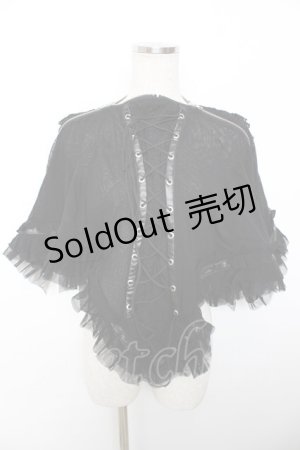 画像: Ozz On / レースアップマルチストール  黒 Y-25-12-04-068-OO-ZA-SZ-ZY