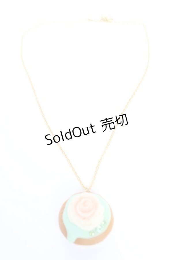 画像3: Q-pot. / Rose CupCake ネックレス  ミント Y-25-12-04-008-QP-AC-SZ-ZY (3)