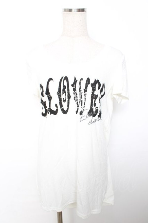 画像1: GHOST of HARLEM / バックドレープスカルトップス F 白 Y-25-12-04-093-GL-TO-SZ-ZY (1)