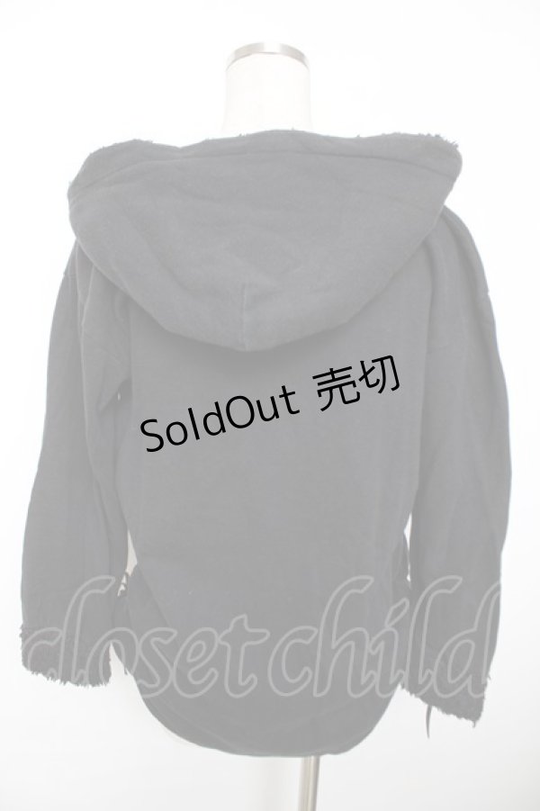 画像2: PEACE NOW / コウモリプリントフーディパーカ M 黒 Y-25-12-04-107-PU-TO-SZ-ZY (2)