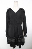 画像1: axes femme / イレヘムフリルチュニック F 黒 Y-25-12-04-122-AX-TO-SZ-ZY (1)