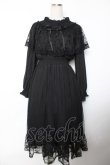 画像1: axes femme / ヴィンテージ風ドレス F 黒 Y-25-12-04-123-AX-OP-SZ-ZY (1)