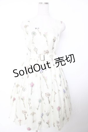 画像: MILK / ラビリンスKeyジャンスカ  アイボリー Y-25-12-04-128-ML-OP-SZ-ZI