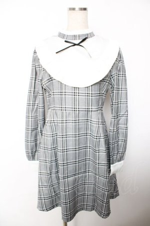 画像: E hyphen world gallery / ラウンドヨークワンピース M ブラック Y-25-12-04-136-LO-OP-SZ-ZY