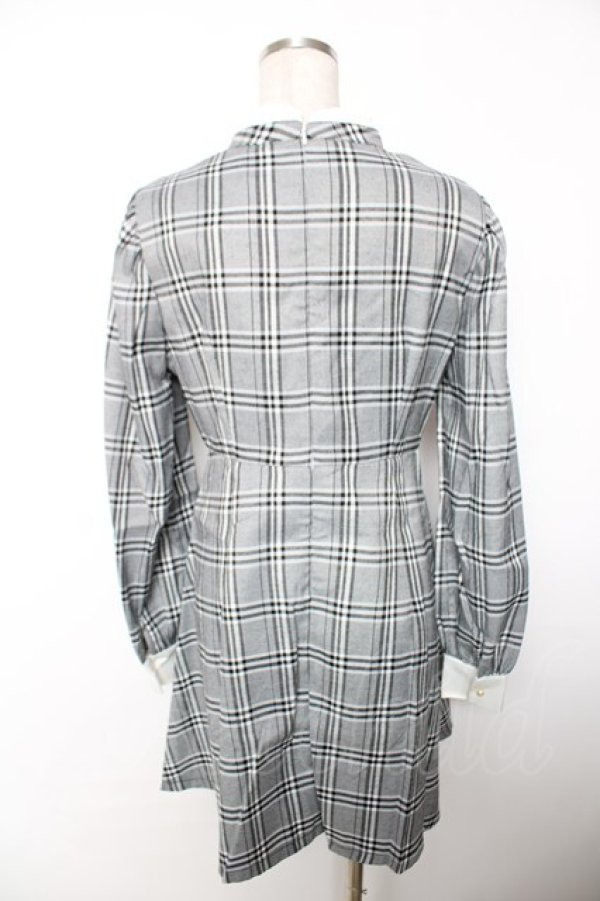 画像2: E hyphen world gallery / ラウンドヨークワンピース M ブラック Y-25-12-04-136-LO-OP-SZ-ZY (2)