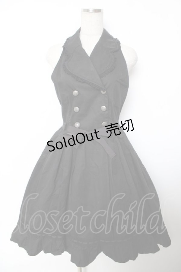 画像1: ALICE and the PIRATES / St.Schoolジャンパースカート  黒 Y-25-12-04-139-PA-OP-SZ-ZY (1)