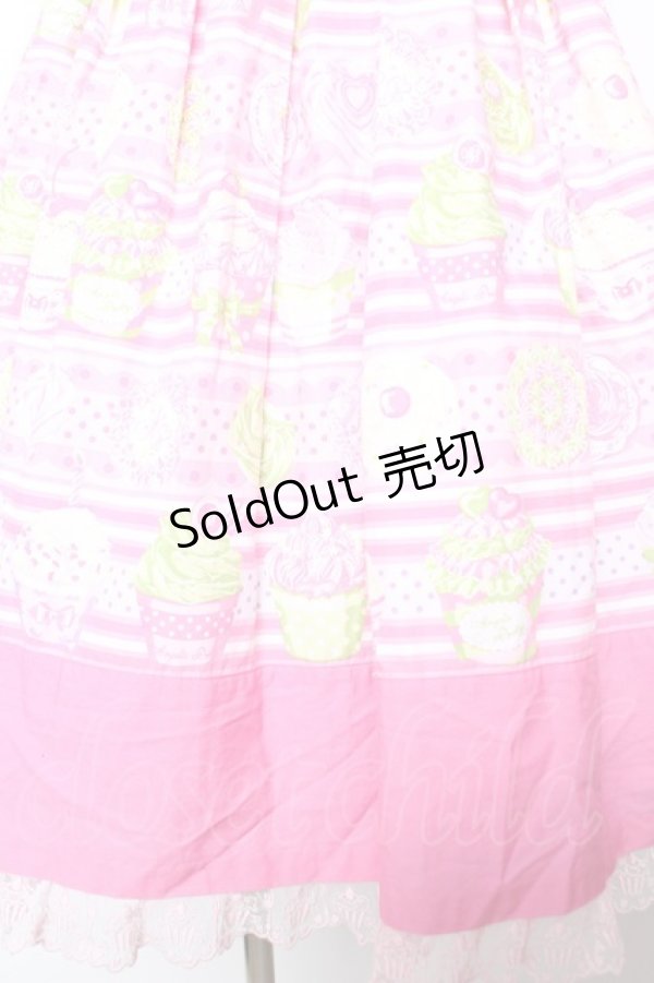 Angelic Pretty / ホイップマジック胸リボンジャンパースカート ピンク