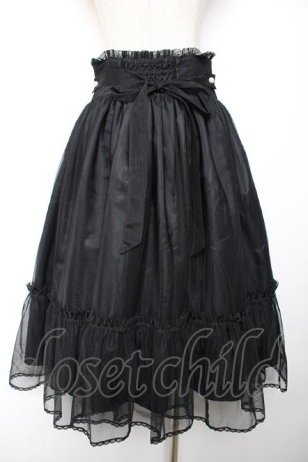 画像2: Angelic Pretty / Cinema Ladyスカート  黒 Y-25-12-04-152-AP-SK-SZ-ZY (2)