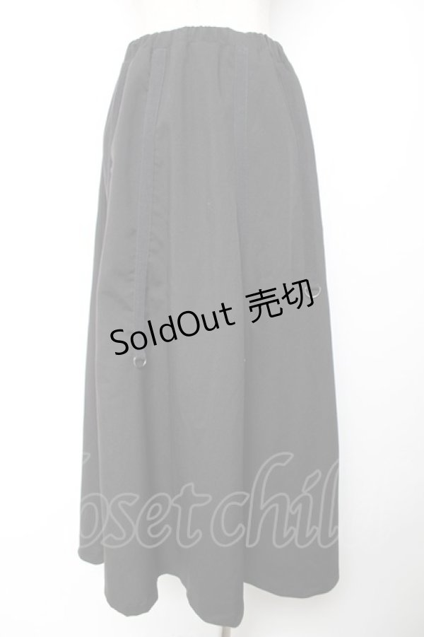 画像2: Drug Honey / Dリング付きスカート  黒 Y-25-12-04-153-PU-SK-SZ-ZY (2)