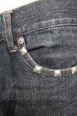 画像4: Deorart / ダメージ加工入りデニムパンツ S 黒 Y-25-12-04-161-PU-PA-SZ-ZY (4)