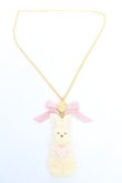 画像3: Q-pot. / ミルクなうさぎクッキーネックレス  ミルク Y-25-12-04-014-QP-AC-SZ-ZY (3)