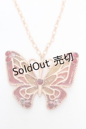 画像: axes femme / 蝶モチーフネックレス   Y-25-12-04-018-AX-CO-SZ-ZY
