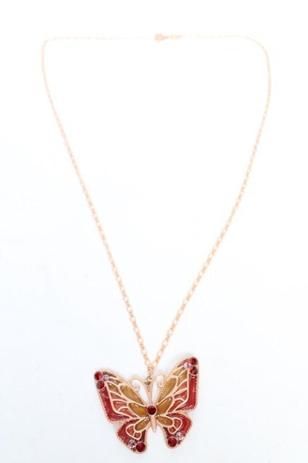 画像3: axes femme / 蝶モチーフネックレス   Y-25-12-04-018-AX-CO-SZ-ZY (3)