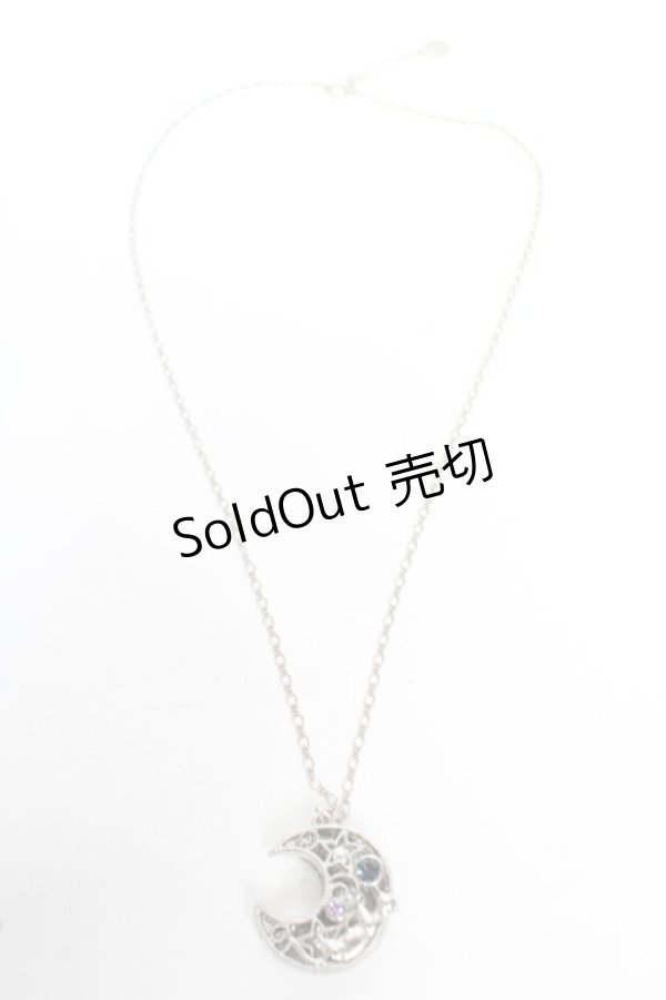 画像3: axes femme / ムーンキャット ネックレス  シルバー Y-25-12-04-019-AX-AC-SZ-ZY (3)