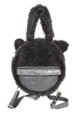 画像1: HELL CAT PUNKS / ネコミミファーバッグ  黒 Y-25-12-04-034-PU-BG-SZ-ZY (1)