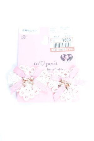 画像: m petit by misako / AM2Pクリップ  ピンク Y-25-12-05-001-LO-AC-SZ-ZY