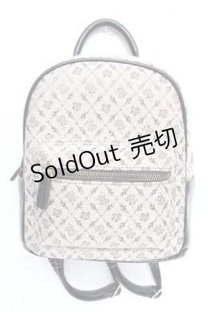 画像: axes femme / モノグラム柄ミニリュック F 黒 Y-25-12-05-040-AX-BG-SZ-ZY