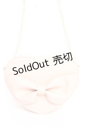 画像: ｍ petit by misako / ハートポシェット  中桃 Y-25-12-05-042-LO-BG-SZ-ZY