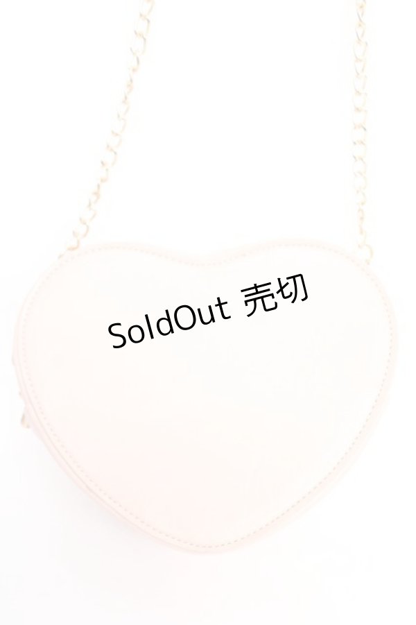 画像2: ｍ petit by misako / ハートポシェット  中桃 Y-25-12-05-042-LO-BG-SZ-ZY (2)