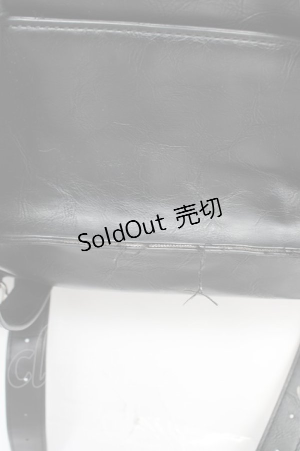 画像3: Restyle / 六芒星刺繍バック  黒 Y-25-12-05-045-GO-BG-SZ-ZY (3)