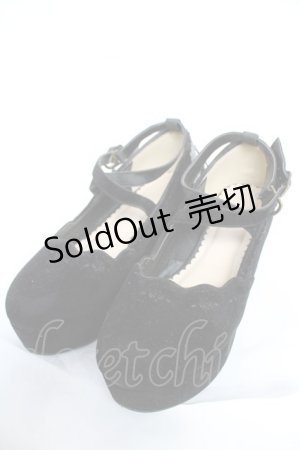 画像: axes femme POETIQUE / 厚底ボリュームヒールパンプス  黒Y-25-12-05-046-AX-SH-SZ-ZTK030