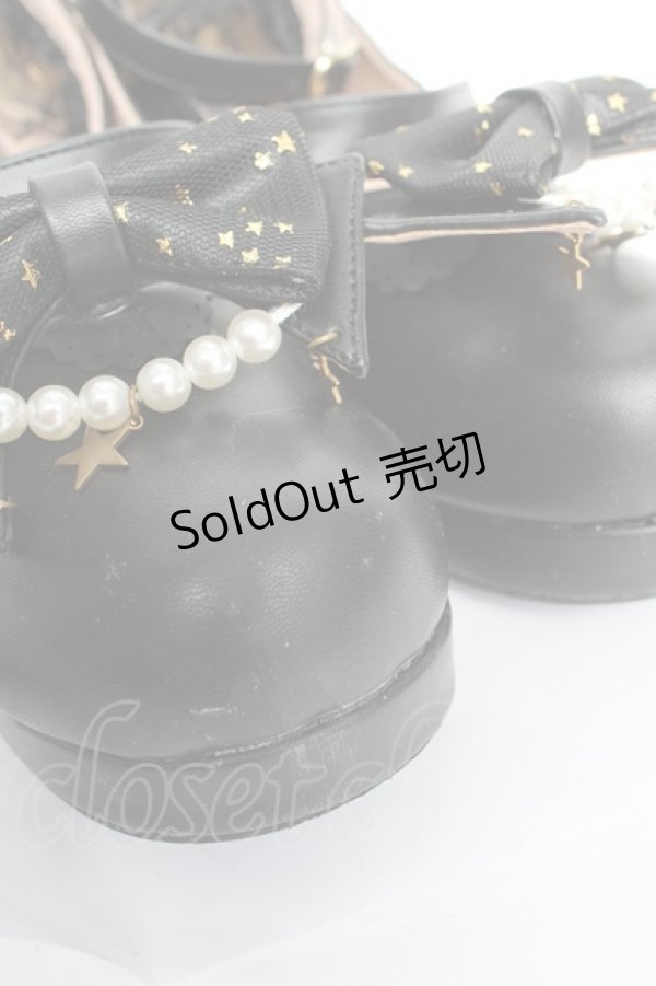 画像5: 老董世家 / スターリボンパンプス  黒 Y-25-12-05-047-LO-SH-SZ-ZY (5)