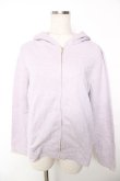 画像1: Franche Lippee / ラメ混パーカー M ラベンダー Y-25-12-05-066-LO-TO-SZ-ZY (1)