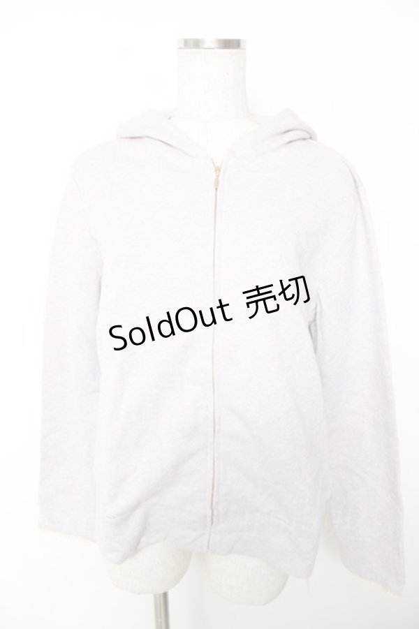 画像1: Franche Lippee / ラメ混パーカー M ラベンダー Y-25-12-05-066-LO-TO-SZ-ZY (1)