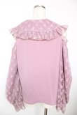 画像2: axes femme Kawaii / ブルーミングレースブラウス M ピンク Y-25-12-05-069-AX-BL-SZ-ZI (2)