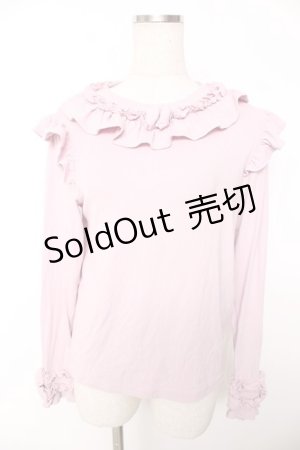 画像: axes femme Kawaii / フリルリボンカットプル  ピンク Y-25-12-05-073-AX-TO-SZ-ZI