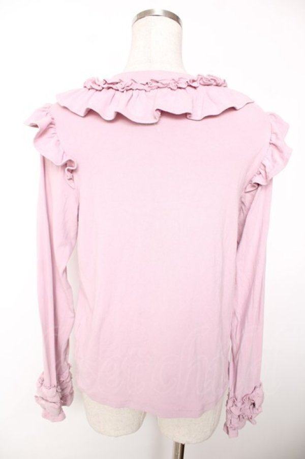 画像2: axes femme Kawaii / フリルリボンカットプル  ピンク Y-25-12-05-073-AX-TO-SZ-ZI (2)