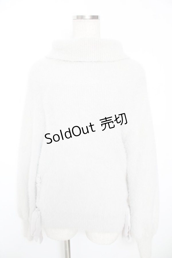 画像1: axes femme / ラメタートルニット  グレー Y-25-12-05-074-AX-TO-SZ-ZS (1)