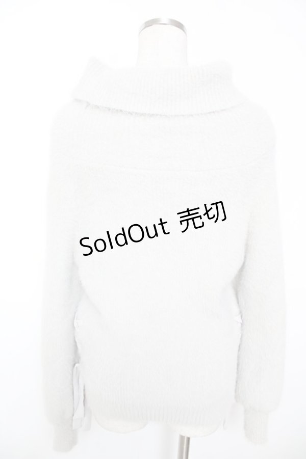 画像2: axes femme / ラメタートルニット  グレー Y-25-12-05-074-AX-TO-SZ-ZS (2)