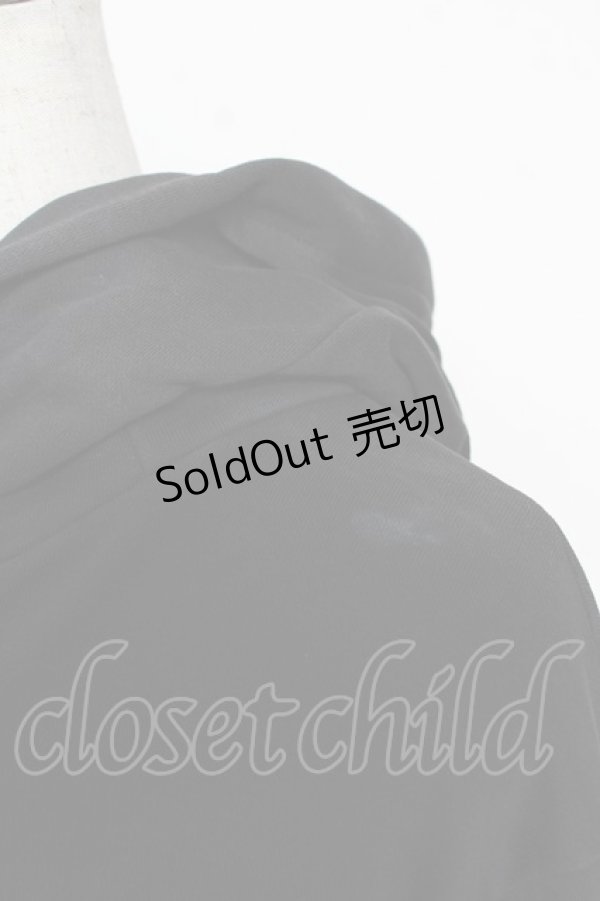 画像3: REFLEM / 雑魚ちゃんコラボうさ耳プルオーバーパーカー  黒 Y-25-12-05-087-PU-TO-SZ-ZS (3)