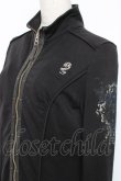 画像3: Ozz Croce / 龍刺繍ZIPロングパーカー  黒 Y-25-12-05-090-OO-TO-SZ-ZY (3)